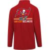 imageUltra Game NFL Official Adults Super Soft Quarter Zip Long Sleeve TShirtTeam Color