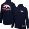imageUltra Game NFL Official Adults Super Soft Quarter Zip Long Sleeve TShirtTeam Color