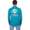 imageUltra Game NFL Official Adults Super Soft Quarter Zip Long Sleeve TShirtTeam Color