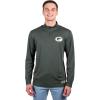 imageUltra Game NFL Official Adults Super Soft Quarter Zip Long Sleeve TShirtTeam Color