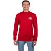 imageUltra Game NFL Official Adults Super Soft Quarter Zip Long Sleeve TShirtTeam Color