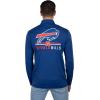 imageUltra Game NFL Official Adults Super Soft Quarter Zip Long Sleeve TShirtTeam Color