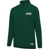imageUltra Game NFL Official Adults Super Soft Quarter Zip Long Sleeve TShirtTeam Color