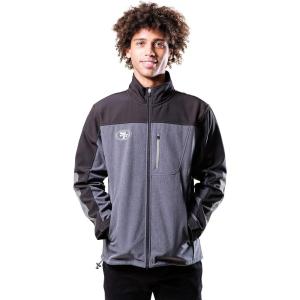 imageUltra Game Mens NFL Official Supreme Heritage Satin JacketBlack
