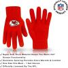 imageUltra Game Adults NFL Official 2 Pack Super Soft Winter Beanie Knit Hats with Warm Touch Screen GlovesTeam Color