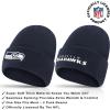 imageUltra Game Adults NFL Official 2 Pack Super Soft Winter Beanie Knit Hats with Warm Touch Screen GlovesTeam Color