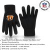 imageUltra Game Adults NFL Official 2 Pack Super Soft Winter Beanie Knit Hats with Warm Touch Screen GlovesTeam Color