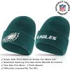 imageUltra Game Adults NFL Official 2 Pack Super Soft Winter Beanie Knit Hats with Warm Touch Screen GlovesTeam Color