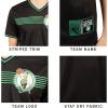 imageUltra Game Mens NBA Official Jersey VNeck Mesh Short Sleeve Tee ShirtBlack Updated