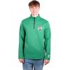 imageUltra Game Mens NBA Official Super Soft Quarter Zip Sweatshirt with Zipper PocketsTeam Color 2