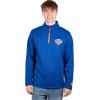 imageUltra Game Mens NBA Official Super Soft Quarter Zip Sweatshirt with Zipper PocketsTeam Color 2
