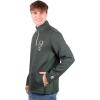imageUltra Game Mens NBA Official Super Soft Quarter Zip Sweatshirt with Zipper PocketsTeam Color 2