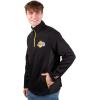 imageUltra Game Mens NBA Official Super Soft Quarter Zip Sweatshirt with Zipper PocketsTeam Color 2