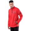 imageUltra Game Mens NBA Official Super Soft Quarter Zip Sweatshirt with Zipper PocketsTeam Color