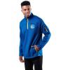 imageUltra Game Mens NBA Official Super Soft Quarter Zip Sweatshirt with Zipper PocketsTeam Color