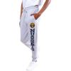 imageUltra Game Mens NBA Official Super Soft Team Jogger SweatpantsHeather Gray