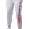 imageUltra Game Mens NBA Official Super Soft Team Jogger SweatpantsHeather Gray