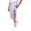 imageUltra Game Mens NBA Official Super Soft Team Jogger SweatpantsHeather Gray