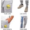 imageUltra Game Mens NBA Official Super Soft Team Jogger SweatpantsTeam Color 1