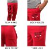 imageUltra Game Mens NBA Official Super Soft Team Jogger SweatpantsTeam Color 1
