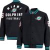 imageUltra Game Mens NFL Official Classic Varsity Coaches Jacket CoatTeam Color