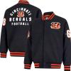 imageUltra Game Mens NFL Official Classic Varsity Coaches Jacket CoatTeam Color