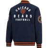 imageUltra Game Mens NFL Official Classic Varsity Coaches Jacket CoatTeam Color