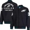 imageUltra Game Mens NFL Official Classic Varsity Coaches Jacket CoatTeam Color