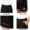 imageUltra Game Mens NFL Official Super Soft Mesh Active Training ShortsTeam Color