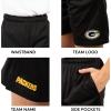 imageUltra Game Mens NFL Official Super Soft Mesh Active Training ShortsTeam Color