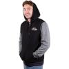 imageUltra Game Mens NFL Official Ultimate Full Zip Varsity Hoodie Sweatshirt JacketTeam Color