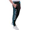 imageUltra Game NFL Official Adults Active Super Soft Fleece Game Day Jogger SweatpantsTeam Color Stripe