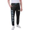 imageUltra Game NFL Official Adults Active Super Soft Fleece Game Day Jogger SweatpantsTeam Color Stripe