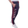 imageUltra Game NFL Official Adults Active Super Soft Fleece Game Day Jogger SweatpantsTeam Color Stripe