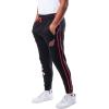 imageUltra Game NFL Official Adults Active Super Soft Fleece Game Day Jogger SweatpantsTeam Color Stripe