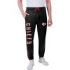 imageUltra Game NFL Official Adults Active Super Soft Fleece Game Day Jogger SweatpantsTeam Color Stripe