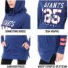 imageUltra Game Womens NFL Official Supremely Soft Tunic Sweatshirt HoodieBlack