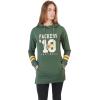 imageUltra Game Womens NFL Official Supremely Soft Tunic Sweatshirt HoodieTeam Color