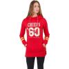imageUltra Game Womens NFL Official Supremely Soft Tunic Sweatshirt HoodieTeam Color