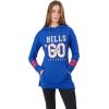 imageUltra Game Womens NFL Official Supremely Soft Tunic Sweatshirt HoodieTeam Color