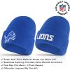 imageUltra Game Youth NFL Official 2 Pack Super Soft Winter Beanie Knit Hats with Warm Touch Screen Gloves  Boys ampamp GirlsTeam Color