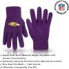 imageUltra Game Youth NFL Official 2 Pack Super Soft Winter Beanie Knit Hats with Warm Touch Screen Gloves  Boys ampamp GirlsTeam Color
