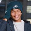 imageUltra Game Youth NFL Official 2 Pack Super Soft Winter Beanie Knit Hats with Warm Touch Screen Gloves  Boys ampamp GirlsTeam Color