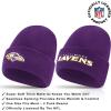 imageUltra Game Youth NFL Official 2 Pack Super Soft Winter Beanie Knit Hats with Warm Touch Screen Gloves  Boys ampamp GirlsTeam Color