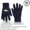imageUltra Game Youth NFL Official 2 Pack Super Soft Winter Beanie Knit Hats with Warm Touch Screen Gloves  Boys ampamp GirlsTeam Color
