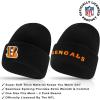 imageUltra Game Youth NFL Official 2 Pack Super Soft Winter Beanie Knit Hats with Warm Touch Screen Gloves  Boys ampamp GirlsTeam Color