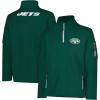 imageUltra Game mens Nfl Official Quarterzip Fleece Pullover Sweatshirt With Zipper PocketsTeam Color Updated