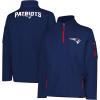 imageUltra Game mens Nfl Official Quarterzip Fleece Pullover Sweatshirt With Zipper PocketsTeam Color Updated