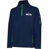 imageUltra Game mens Nfl Official Quarterzip Fleece Pullover Sweatshirt With Zipper PocketsTeam Color Updated