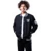 imageUltra Game Mens NFL Official Classic Varsity Coaches Jacket CoatBlack